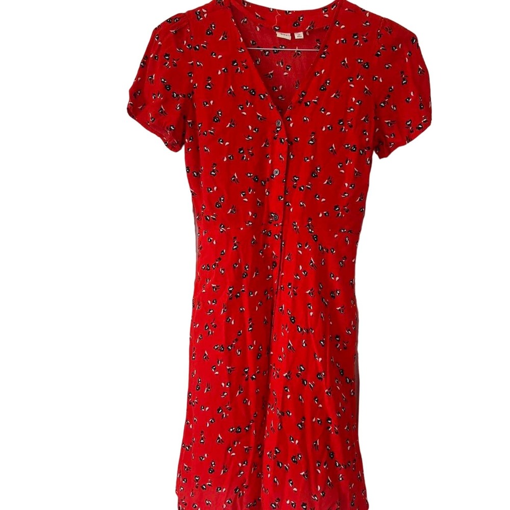 GAP Red Floral Dress
